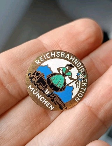 Distintivo ferrovie tedesche - distintivo,