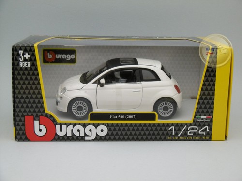 Fiat 500 burago 1 24 - fiat,