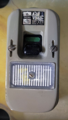 Interruttore bipolare a26 - interruttore, v