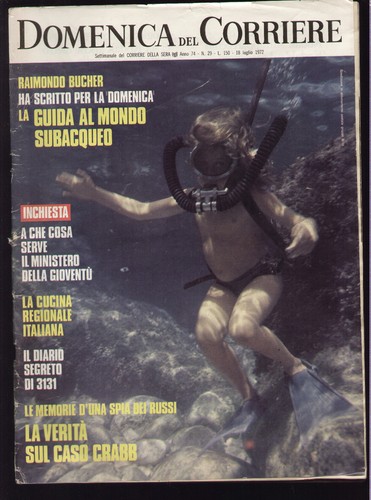 Domenica del corriere 1972 - corriere, 29/1972