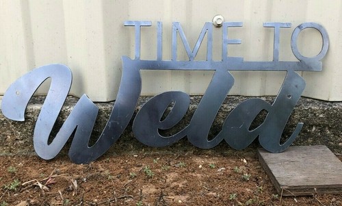 Metal time weld - metal, 16"