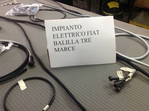 Fiat balilla impianto - balilla,
