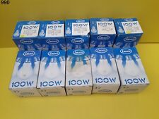 lampadina lampada incandescenza goccia 12V 100W E27 Leuci - 10 PEZZI