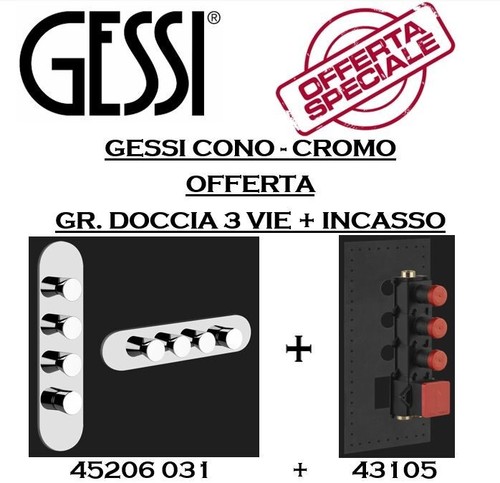 Gessi cono grupp - cono, doccia