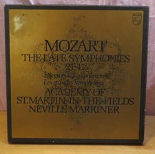 COFANETTO CON 8 LP : MOZART, THE LATE SYMPHONIES 21/41    [SM02]