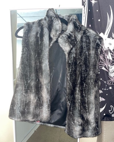 Gilet pelliccia sintetica