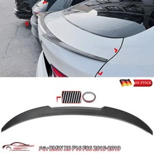 Spoiler posteriore nero per BMW X6 F16 F86 2015-2019 M4 Style paraurti