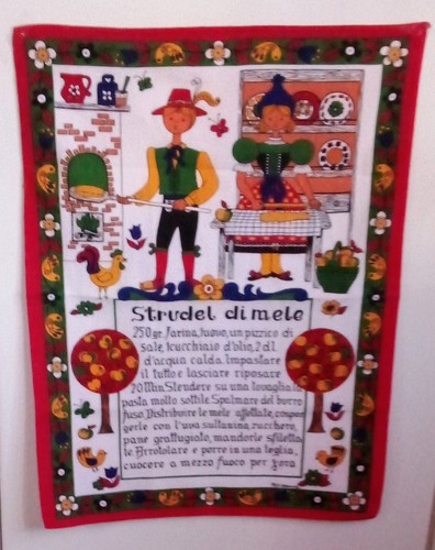 Strofinaccio tirolese vintage - tirolese,