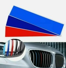 3 Colori Fasce Strisce Adesive Bmw M Sport Vinyl Sticker Decal Griglia Ecc 25x5 