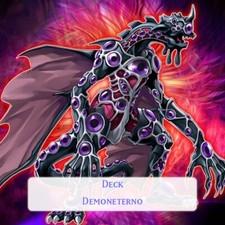 Yu Gi Oh Yugioh! Deck Mazzo Demoneterno Arcidemone Cento Occhi Dannato Vuoto