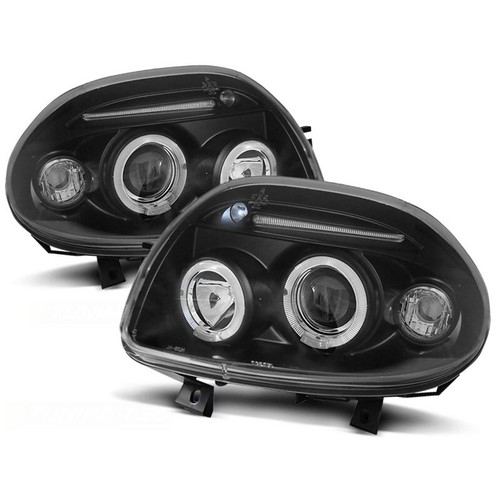 Fari angel eyes led nero - angel, per