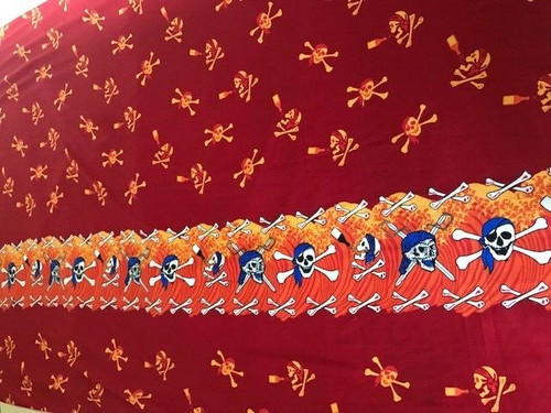 Leela sarong teschio ossa - la,