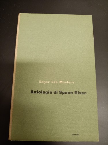 Libro antologia spoon river - antologia,