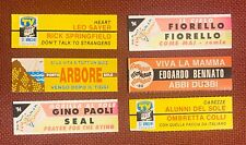 Lotto di 6 Etichette vintage