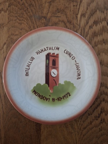 Piatto commemorativo vedova - commemorativo,