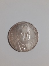 ITALIA  MONTALE  1000 LIRE 1996 ARGENTO FDC/UNC.