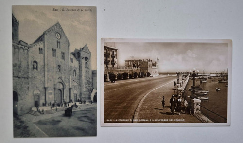 Antiche cartoline bari - 2,