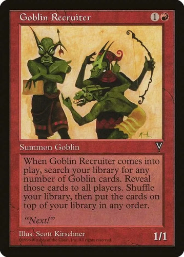 Mtg english goblin - mtg,