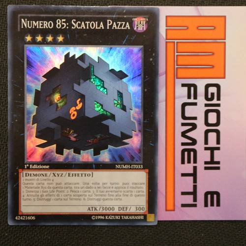 Numero scatola pazza - scatola,