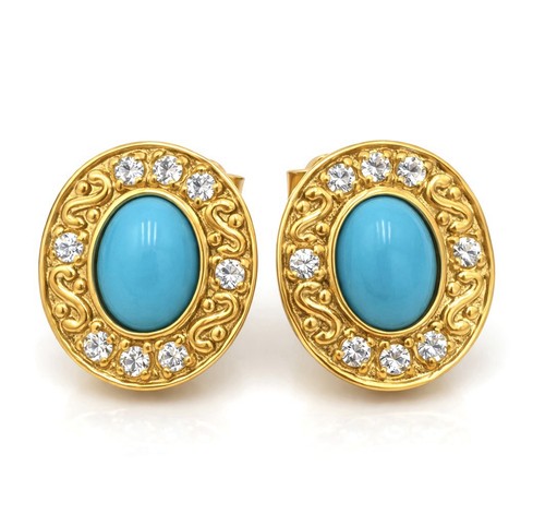 Orecchini argento 925 dorato - argento,