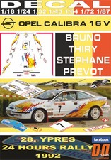 Decal opel calibra 16v - decal,
