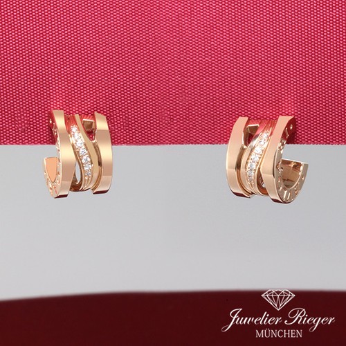 Orecchini bulgari creoli - orecchini,