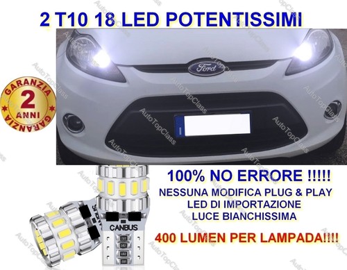 Coppia lampade posizione - coppia, t10