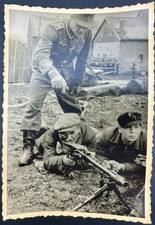 WWII B&W foto soldato tedesco