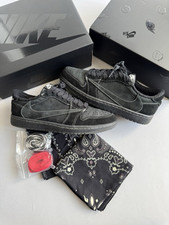 Jordan 1 Low Retro OG SP Travis Scott Black Phantom 42 EU | USED