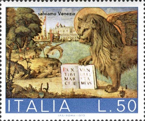 Francobollo italia 1973 - italia,