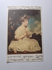 Cartolina d'epoca The Age of Innocence, Reynolds, Viaggiata 1933, Decennale