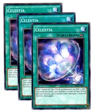 Set 3 Carte : CELESTIA in Italiano NECH-IT065 Comune YUGIOH