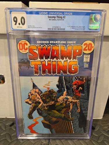 Swamp thing cgc - swamp,