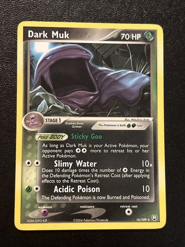Pokemon dark muk - dark, team