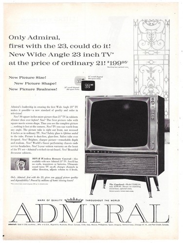 Admiral vintage elettronica - admiral,