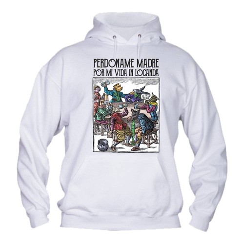 Felpa uomo bambino cappuccio - &,