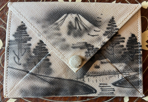 Portafoglio vintage asiatico - , a