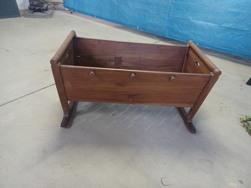 Culla legno inizi 900 - in,