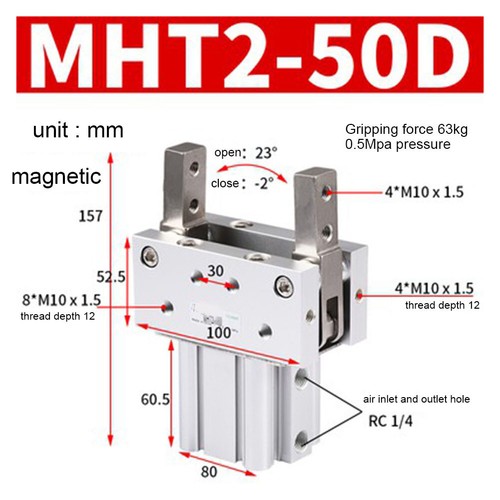 Pinza pneumatica gomito - pneumatica, a