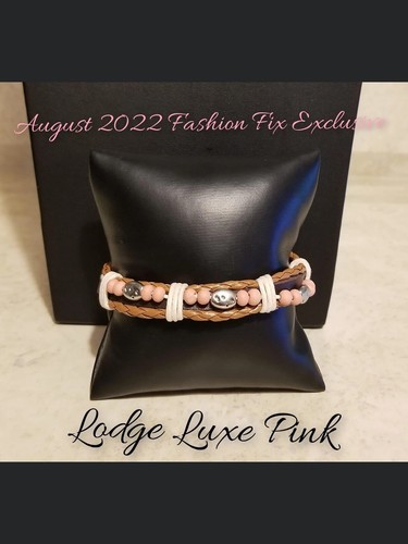 Bracciale lodge luxe rosa - bracciale,