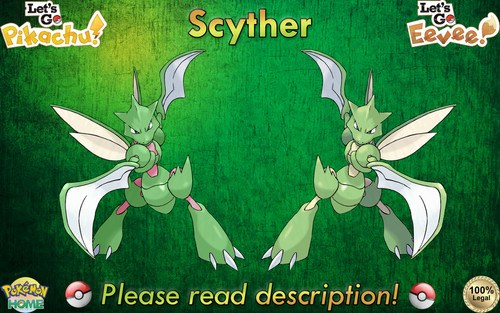 Shiny non - scyther, 6iv