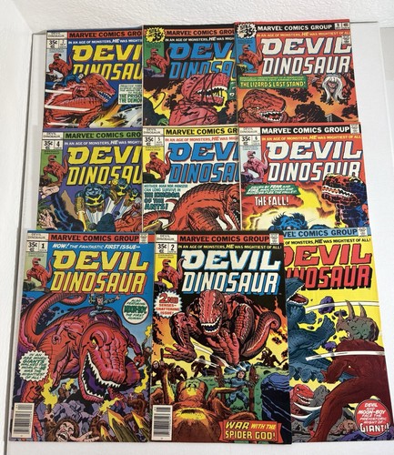 Devil dinosaur set completo - devil,
