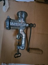 TRE SPADE TRITACARNE MANUALE D'EPOCA  diametro  5CM