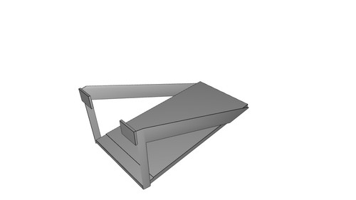 Staffa montaggio alimentatore - staffa,