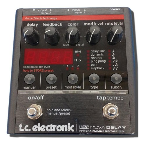 Electronic nova delay - tc, nd-1