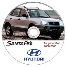 Hyundai Santa Fe 2000-2006 manuale officina workshop manual