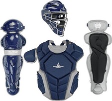 All Star Top Star NOCSAE Certified Baseball Catcher's Kit - Età 9-12, Nuovo