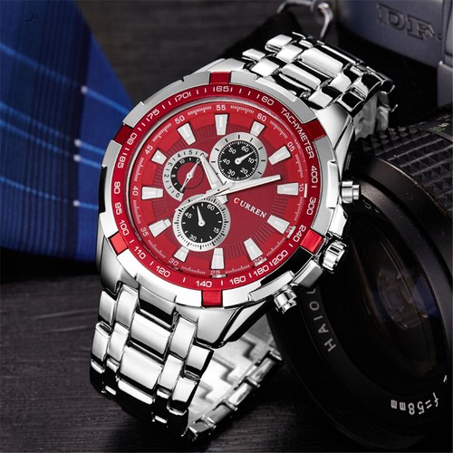 Orologio uomo curren acciaio - uomo,
