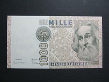 Italia Banconota 1982 1000