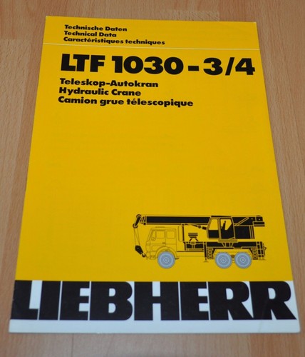 Liebherr ltf 1030 gru - 1030-3/4,